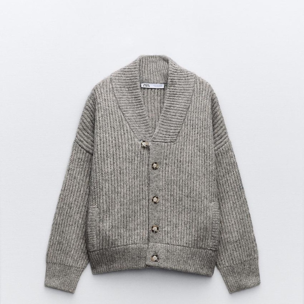 Zara knit bomber